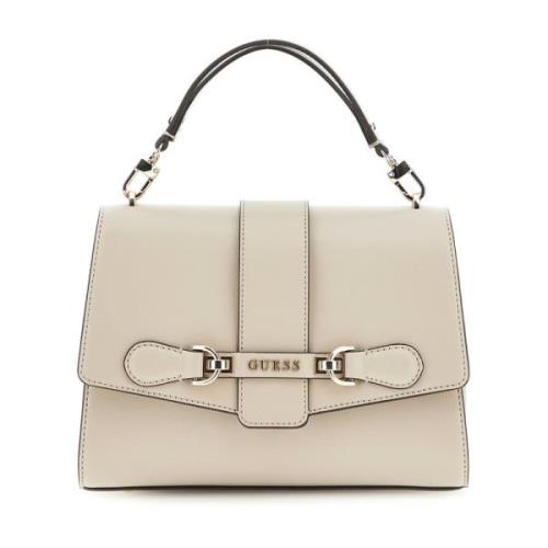 Guess Stilren Handväska Nolana Beige, Dam