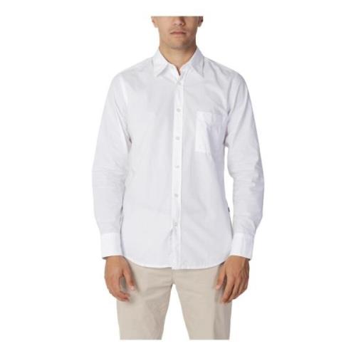 Hugo Boss Herrskjorta vit White, Herr