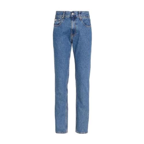 Calvin Klein Jeans Jeansbyxor för Stiliga Outfits Blue, Herr