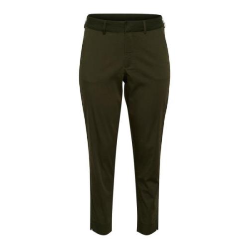 Kaffe Curve Chino Byxor Grape Leaf Green, Dam