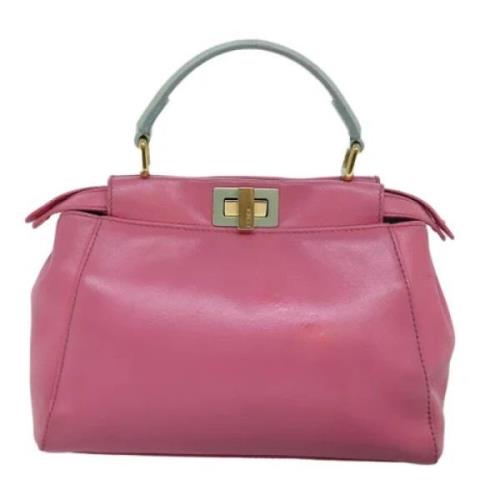 Fendi Vintage Pre-owned Laeder fendi-vskor Pink, Dam