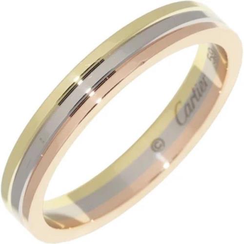 Cartier Vintage Pre-owned Metall ringar Yellow, Dam