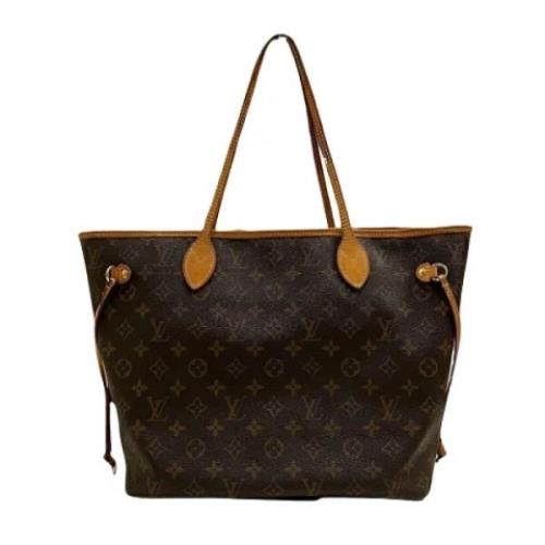 Louis Vuitton Vintage Pre-owned Canvas axelremsvskor Brown, Dam