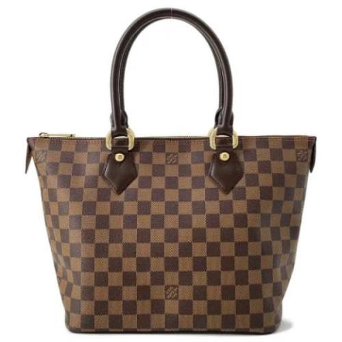 Louis Vuitton Vintage Pre-owned Canvas louis-vuitton-vskor Brown, Dam