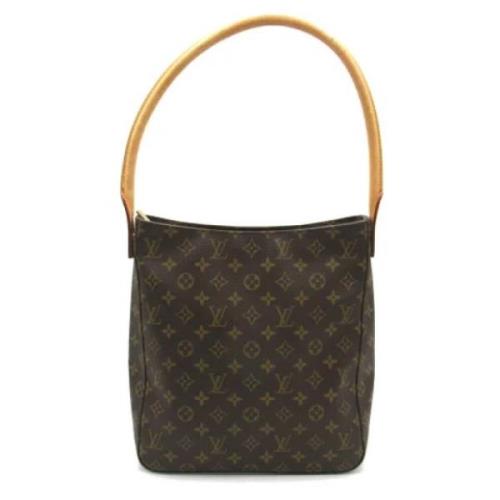 Louis Vuitton Vintage Pre-owned Canvas handvskor Brown, Dam