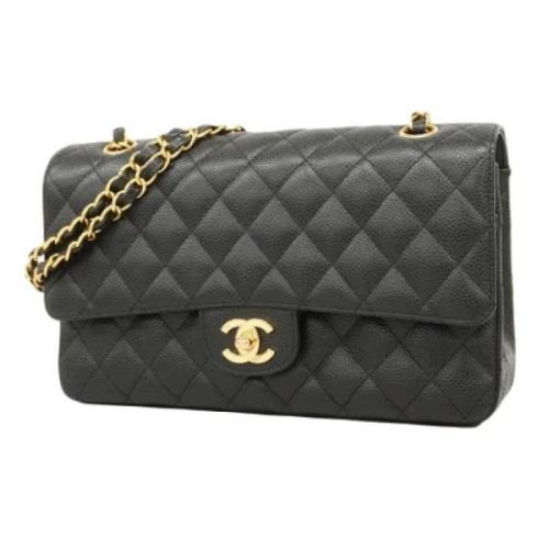 Chanel Vintage Pre-owned Laeder chanel-vskor Black, Dam