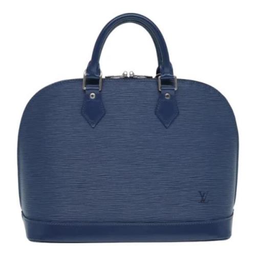 Louis Vuitton Vintage Pre-owned Laeder handvskor Blue, Dam