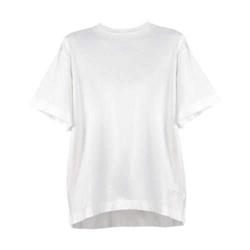 Hést Bekväm Bomull T-shirt White, Dam