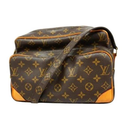 Louis Vuitton Vintage Pre-owned Canvas louis-vuitton-vskor Brown, Dam