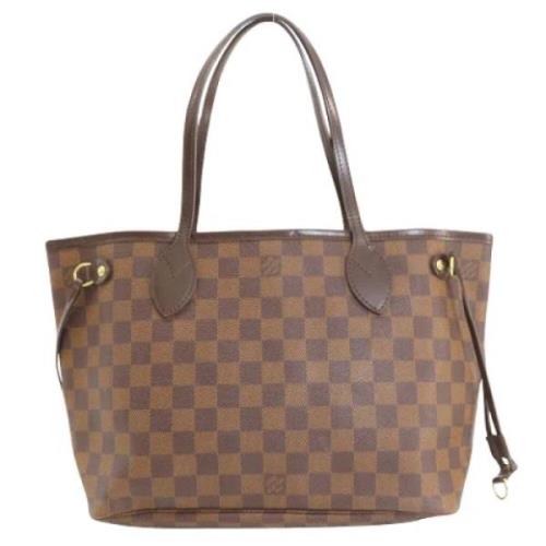 Louis Vuitton Vintage Pre-owned Canvas axelremsvskor Brown, Dam