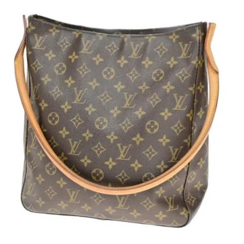 Louis Vuitton Vintage Pre-owned Canvas handvskor Brown, Dam