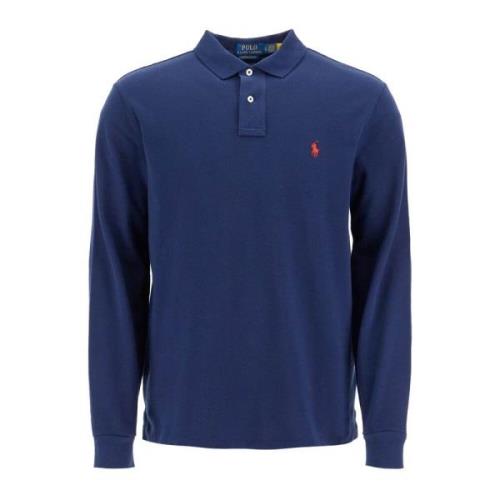 Polo Ralph Lauren Klassisk Bomullspolotröja Blue, Herr