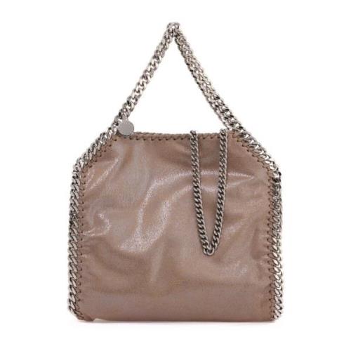 Stella McCartney Shaggy Deer Mini Toteväska Brown, Dam