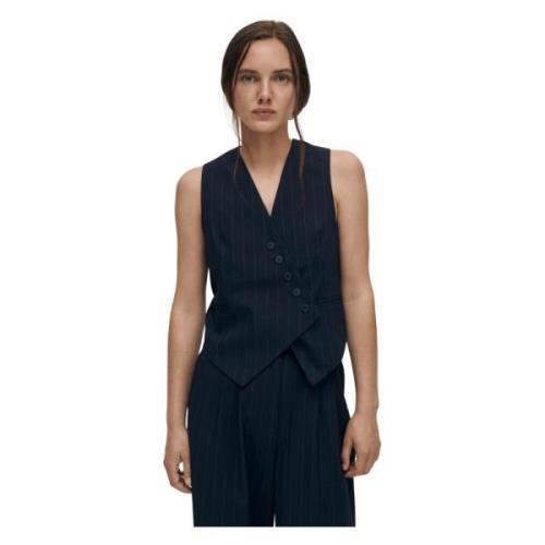 Alohas Vallmo Navy Vest Blue, Dam