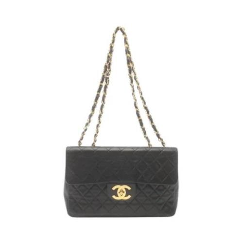 Chanel Vintage Pre-owned Laeder chanel-vskor Black, Dam