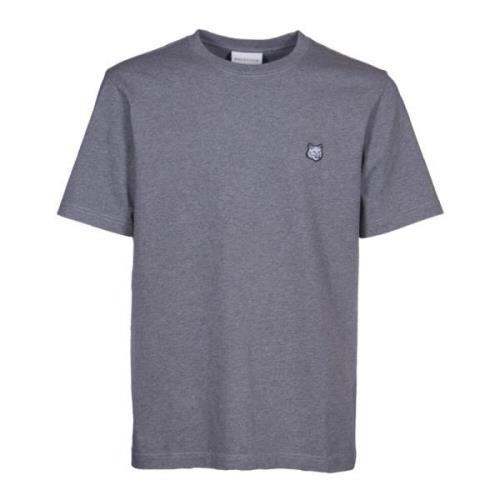 Maison Kitsuné Metal Pinafore T-shirts och Polos Gray, Herr