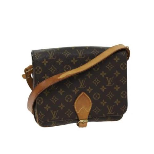 Louis Vuitton Vintage Pre-owned Canvas louis-vuitton-vskor Brown, Dam