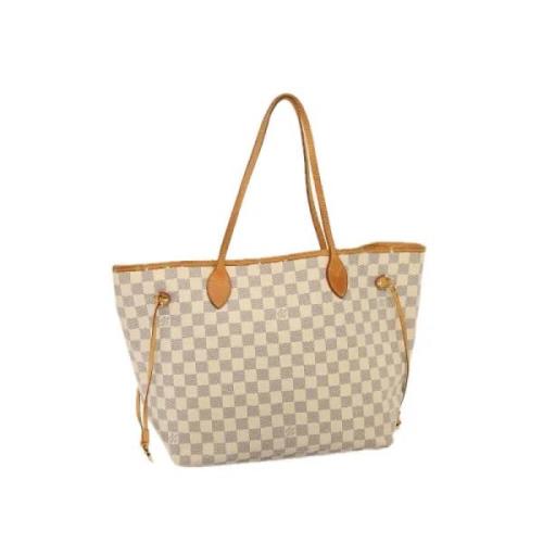 Louis Vuitton Vintage Pre-owned Canvas louis-vuitton-vskor Beige, Dam