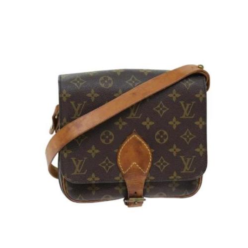 Louis Vuitton Vintage Pre-owned Canvas louis-vuitton-vskor Brown, Dam