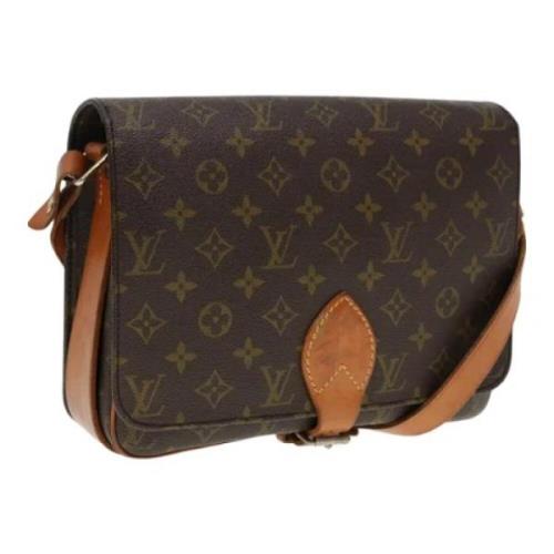 Louis Vuitton Vintage Pre-owned Canvas louis-vuitton-vskor Brown, Dam