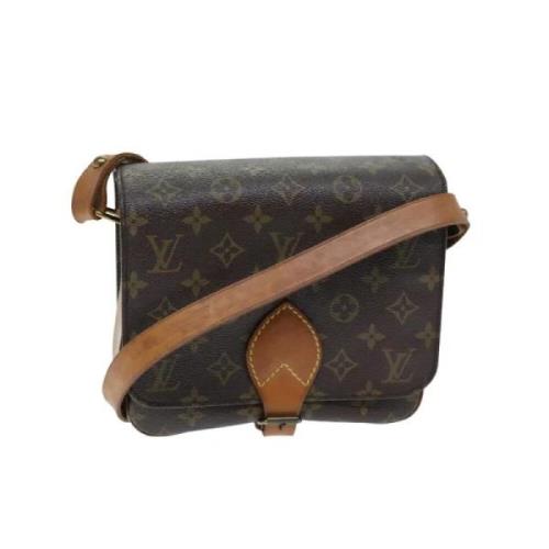 Louis Vuitton Vintage Pre-owned Canvas louis-vuitton-vskor Brown, Dam