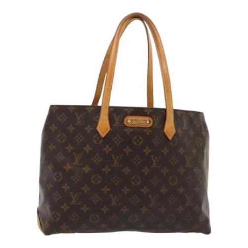 Louis Vuitton Vintage Pre-owned Canvas handvskor Brown, Dam