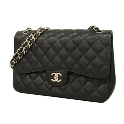 Chanel Vintage Pre-owned Laeder chanel-vskor Black, Dam