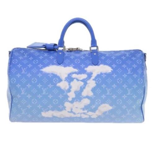 Louis Vuitton Vintage Pre-owned Canvas handvskor Blue, Unisex