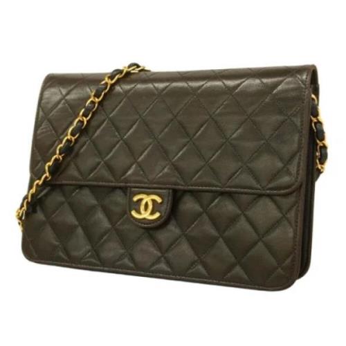 Chanel Vintage Pre-owned Laeder chanel-vskor Black, Dam