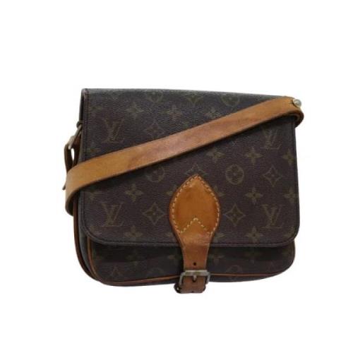 Louis Vuitton Vintage Pre-owned Canvas louis-vuitton-vskor Brown, Dam