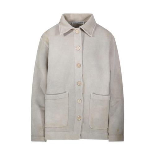 Our Legacy Fleece Lodge Cardigan Beige, Dam