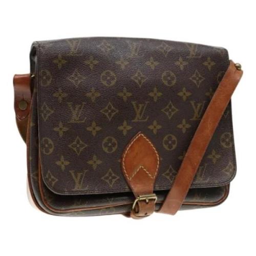 Louis Vuitton Vintage Pre-owned Canvas louis-vuitton-vskor Brown, Dam