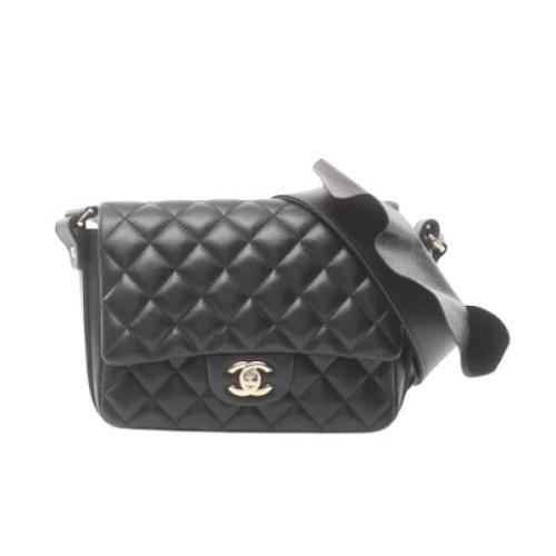 Chanel Vintage Pre-owned Laeder chanel-vskor Black, Dam