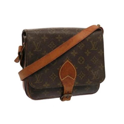 Louis Vuitton Vintage Pre-owned Canvas louis-vuitton-vskor Brown, Dam