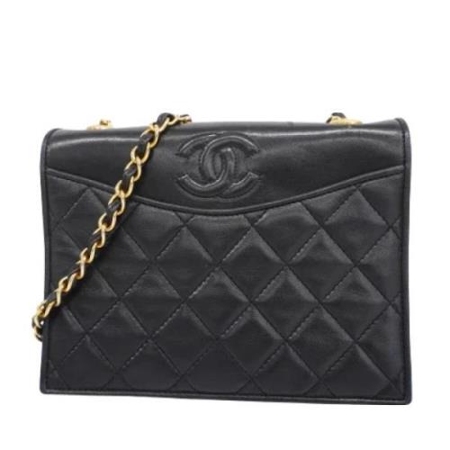 Chanel Vintage Pre-owned Laeder chanel-vskor Black, Dam