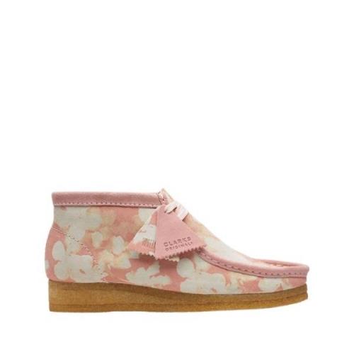 Clarks Ankelstövlar Pink, Dam