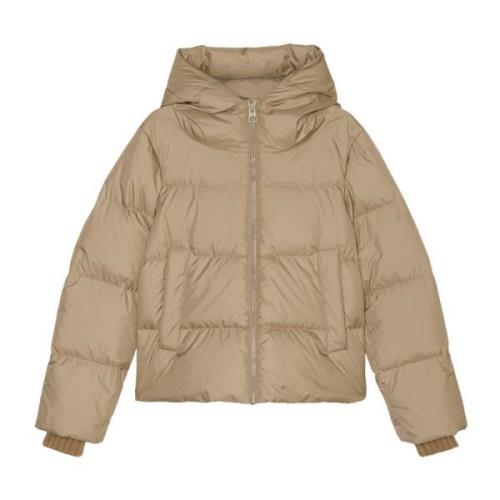 Marc O'Polo Vanlig puffernedjacka Brown, Dam