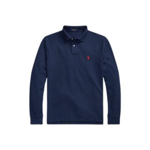 Polo Ralph Lauren Marin Långärmad Polo Blue, Herr