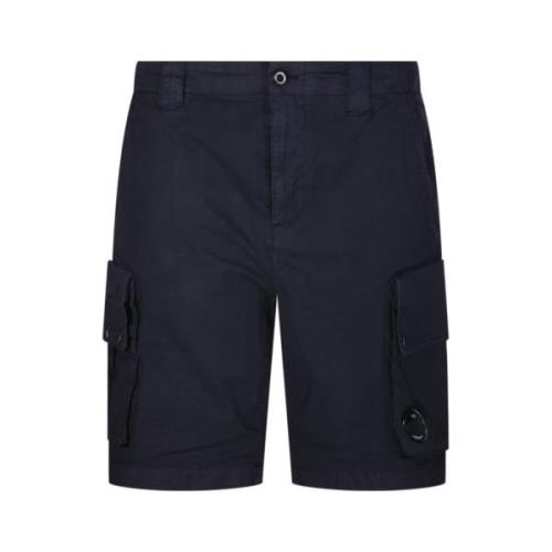 C.p. Company Total Eclipse Cargo Shorts Blue, Herr