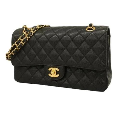 Chanel Vintage Pre-owned Laeder chanel-vskor Black, Dam