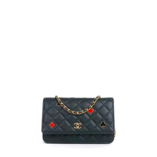 Chanel Vintage Pre-owned Laeder chanel-vskor Black, Dam