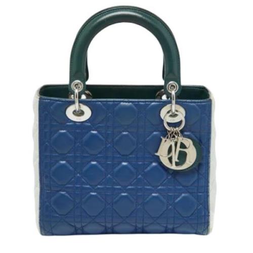 Dior Vintage Pre-owned Laeder dior-vskor Blue, Dam