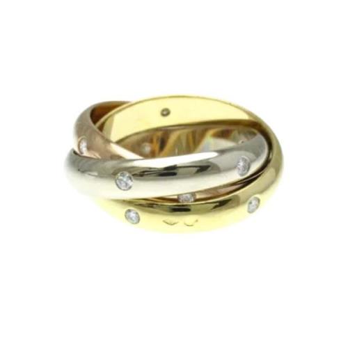 Cartier Vintage Pre-owned Guld ringar Yellow, Dam