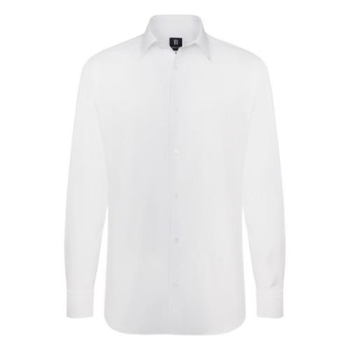 Boggi Milano Casual Shirts White, Herr