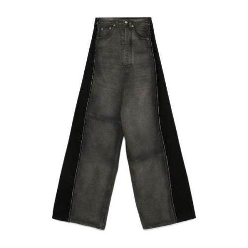 MM6 Maison Margiela Vida Ben Svart Denim Jeans Gray, Dam