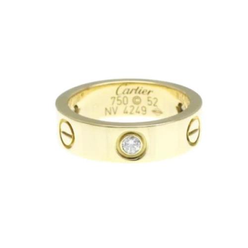 Cartier Vintage Pre-owned Guld ringar Yellow, Dam