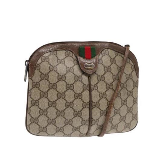 Gucci Vintage Pre-owned Laeder gucci-vskor Beige, Dam