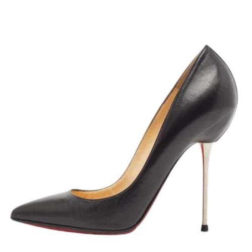 Christian Louboutin Pre-owned Pre-owned Laeder klackskor Black, Dam