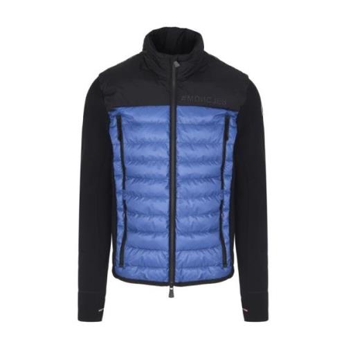 Moncler Hybrid Dwin Jacka med Dunfylld Front Blue, Herr