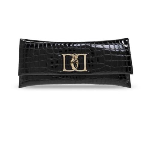 Dsquared2 Clutch Double D Black, Dam